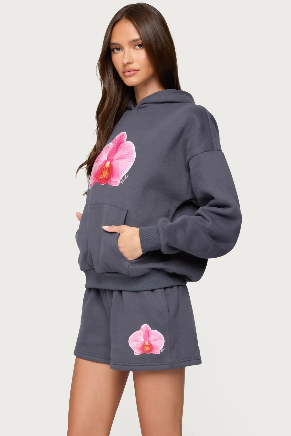 Orchid Babe Hoodie sold by Edikted product image thumbnail 3