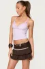 Fran Lacey V Neck Tank Top sold by Edikted