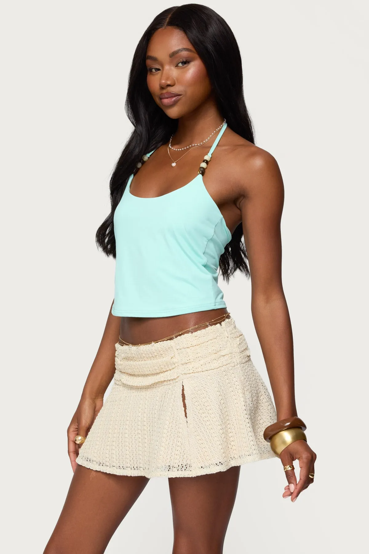 Radley Bead Halter Top sold by Edikted product image thumbnail 3