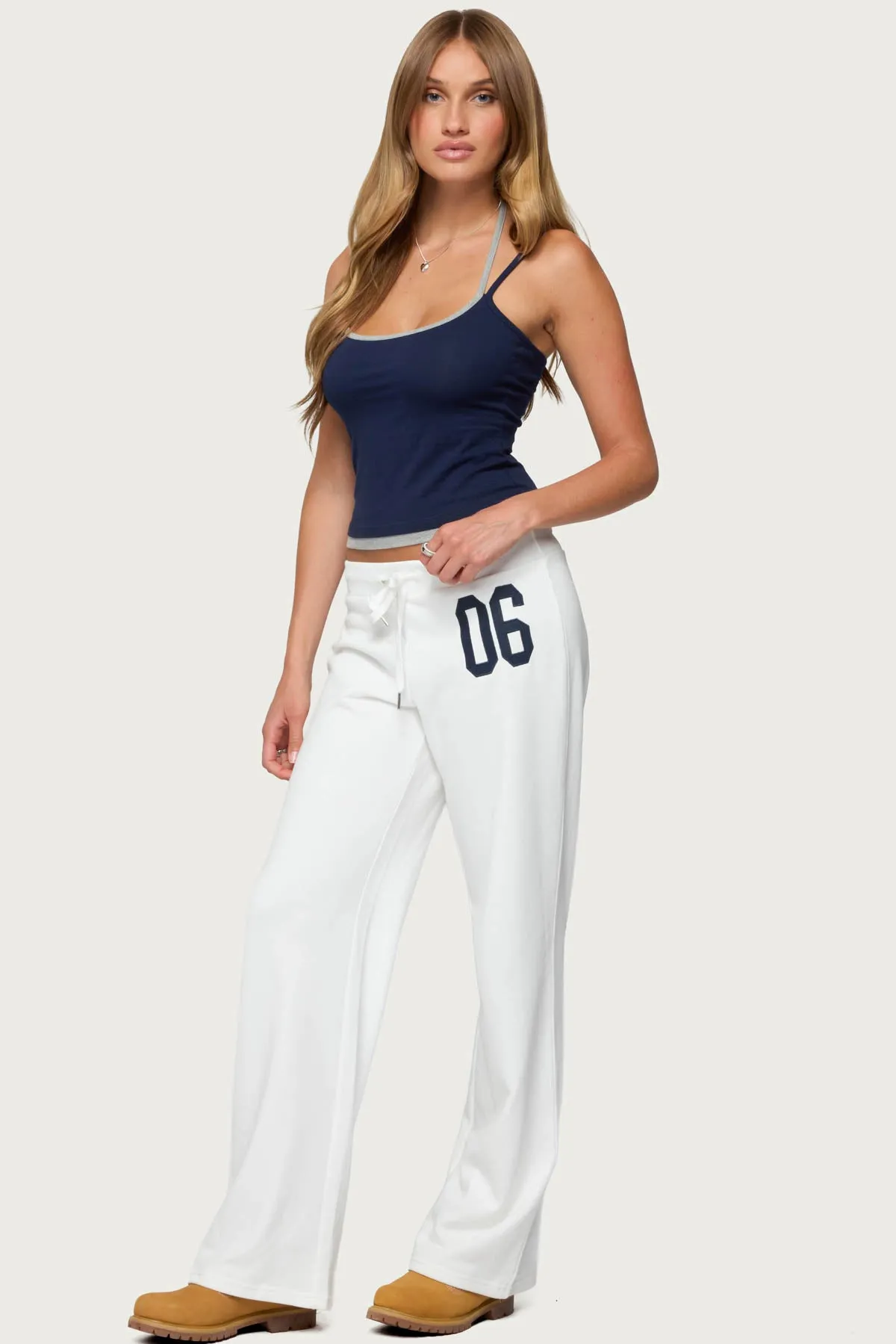 Roya Layered Halter Tank Top sold by Edikted product image thumbnail 4