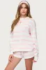 Amaris Oversized Striped Knit Sweater sold by Edikted