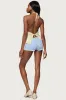 Oliviana Linen Look Halter Top sold by Edikted