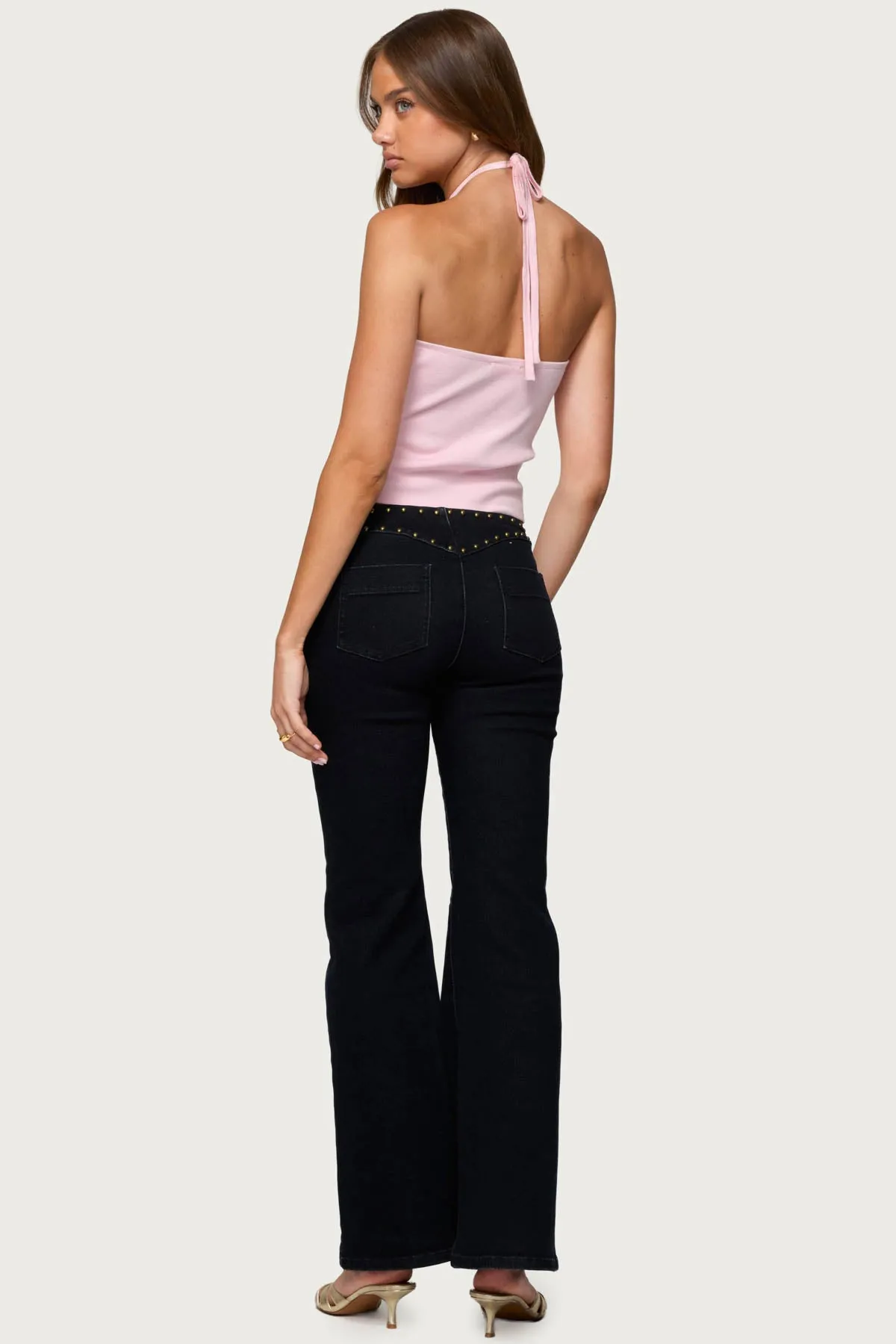 Hollis Knit Halter Top sold by Edikted product image thumbnail 4