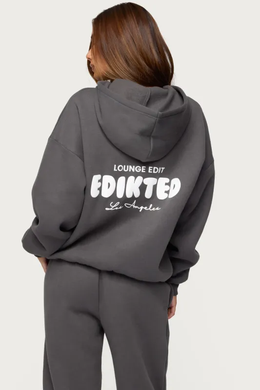 Lounge Edit Hoodie sold by Edikted