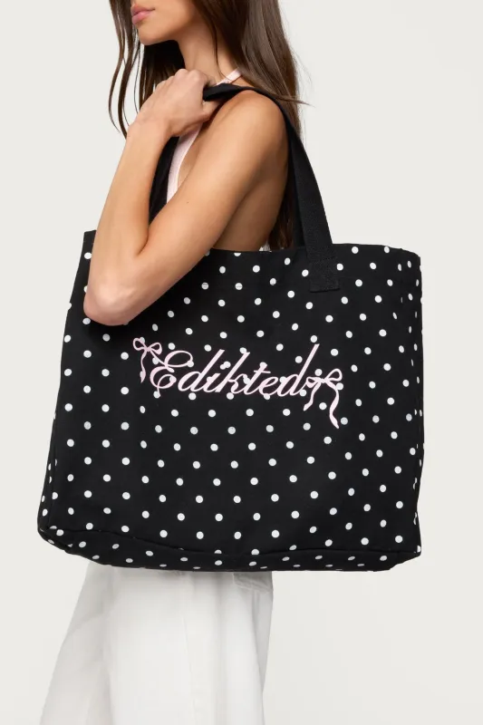 Edikted Bow Tote Bag sold by Edikted