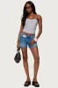 Veranda Textured Striped Tube Top sold by Edikted