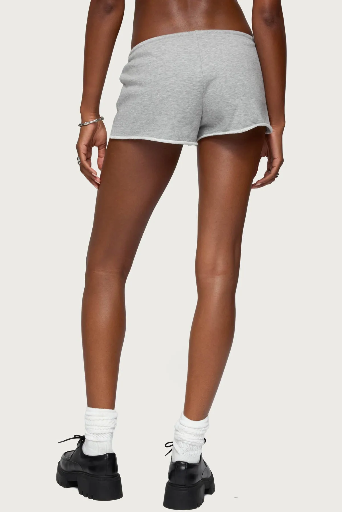 Leeroy French Terry Shorts sold by Edikted product image thumbnail 5