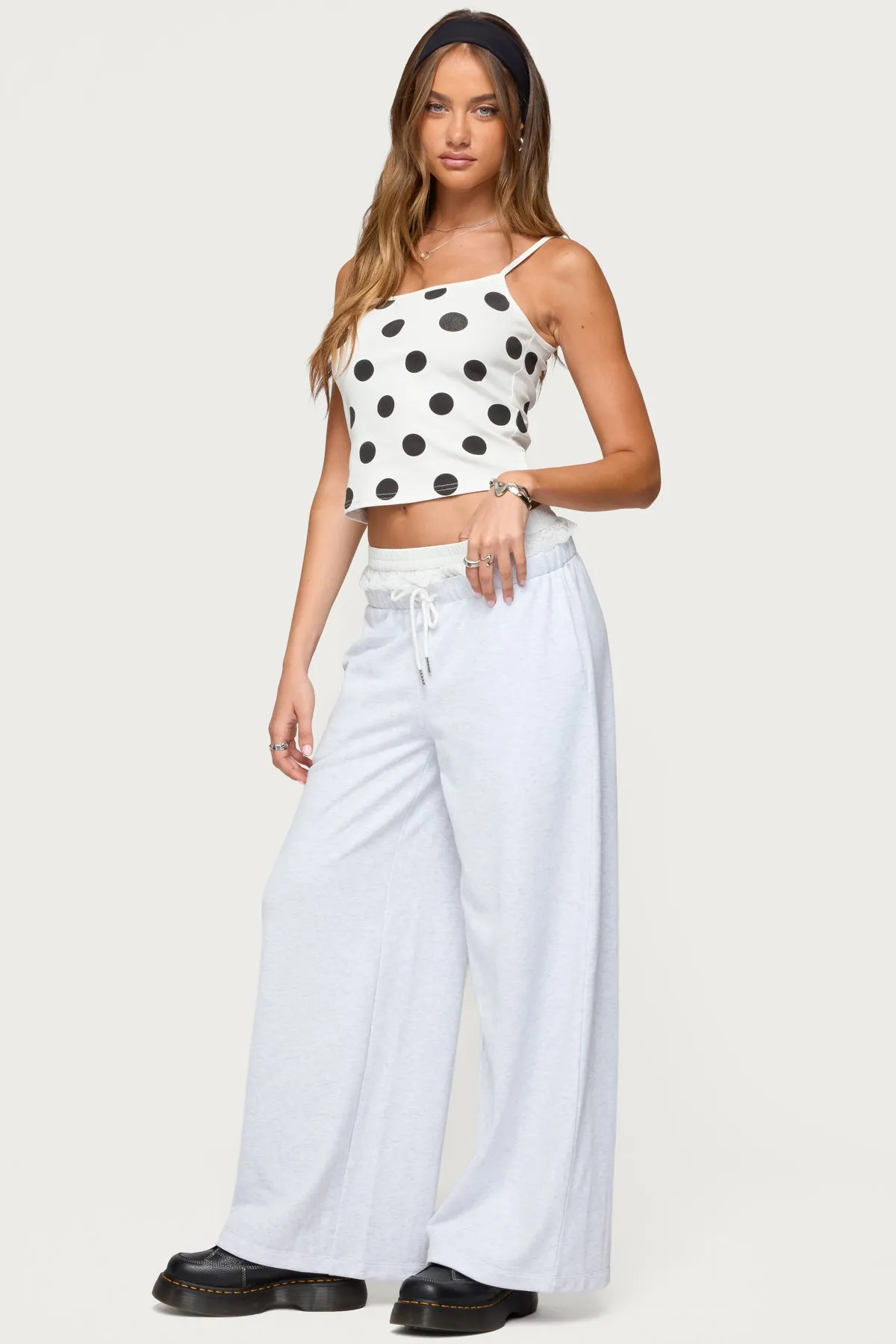 Lynne Polka Dot Tank Top sold by Edikted product image thumbnail 5