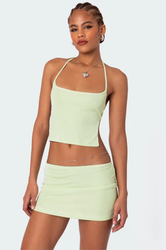 Keke Tie Back Top sold by Edikted