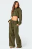 Brenna Low Rise Wide Sweatpants sold by Edikted