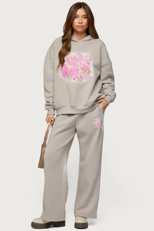 Wild Petal Sweatpants sold by Edikted
