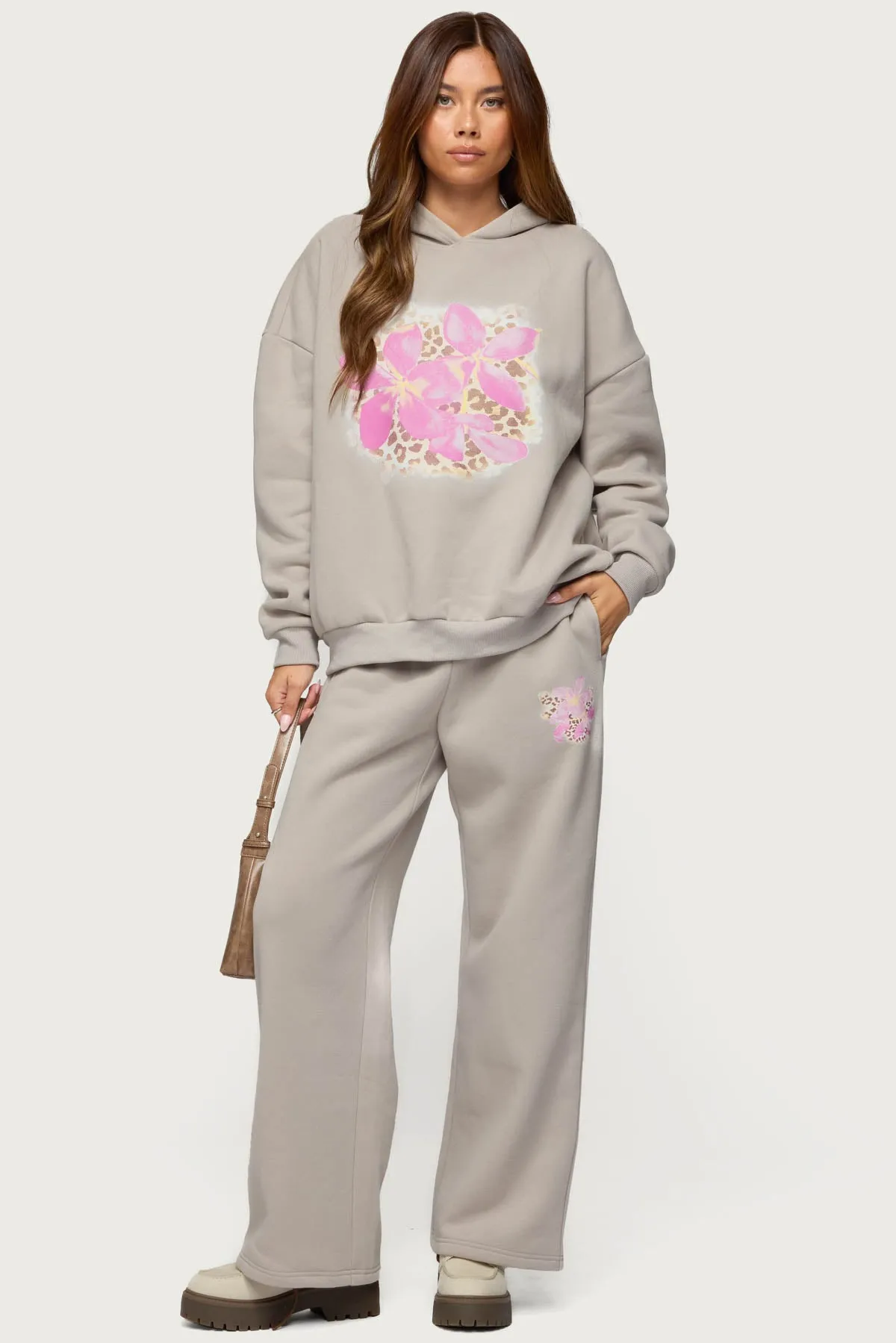 Wild Petal Sweatpants sold by Edikted