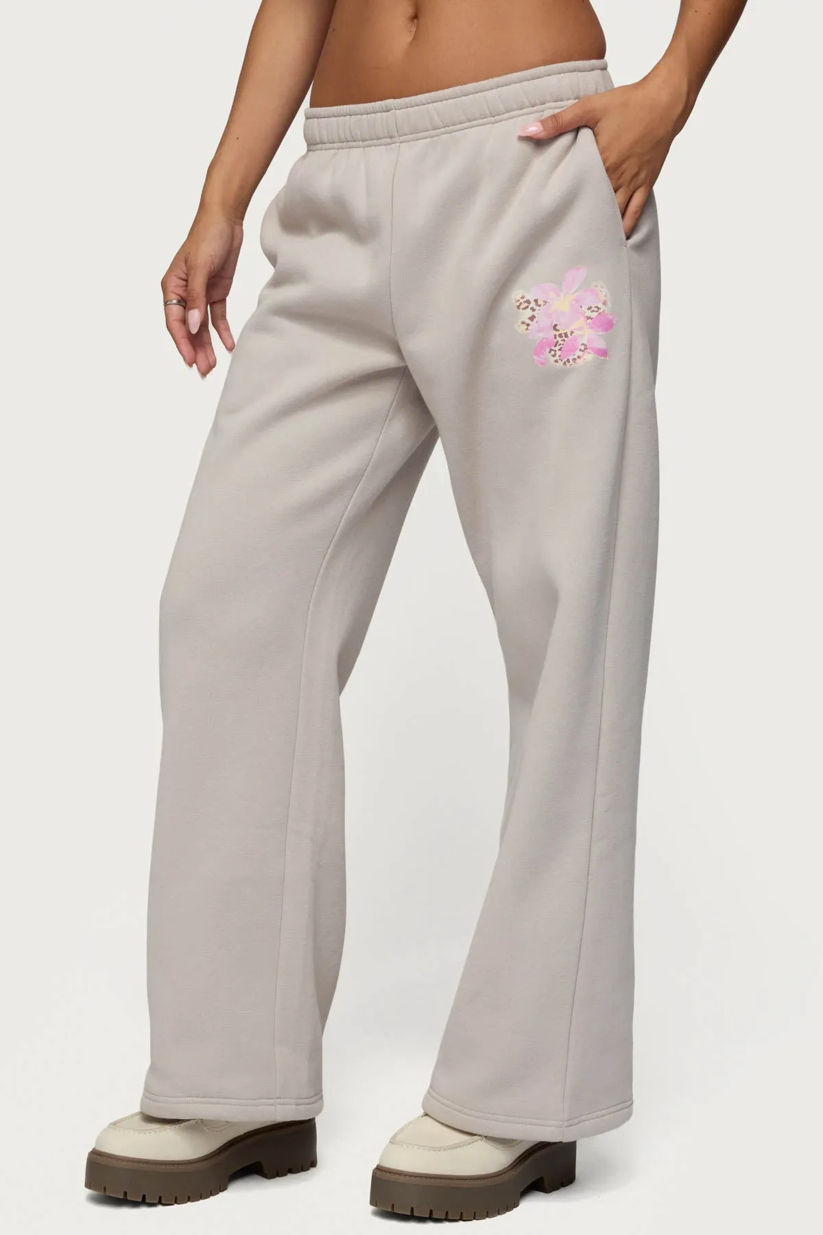 Wild Petal Sweatpants sold by Edikted product image thumbnail 5