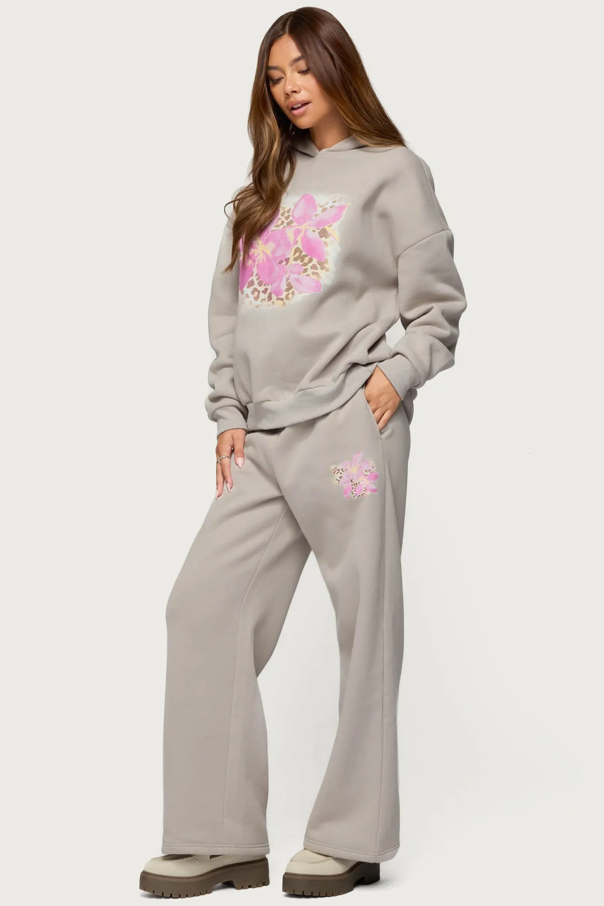 Wild Petal Sweatpants sold by Edikted product image thumbnail 3