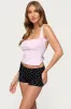Fae Square Neck Open Back Top sold by Edikted