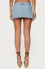 Camelia Denim Mini Skort sold by Edikted