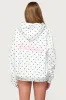 Chelsie Polka Dot Hoodie sold by Edikted