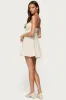 Safie Strapless Tiered Mini Dress sold by Edikted