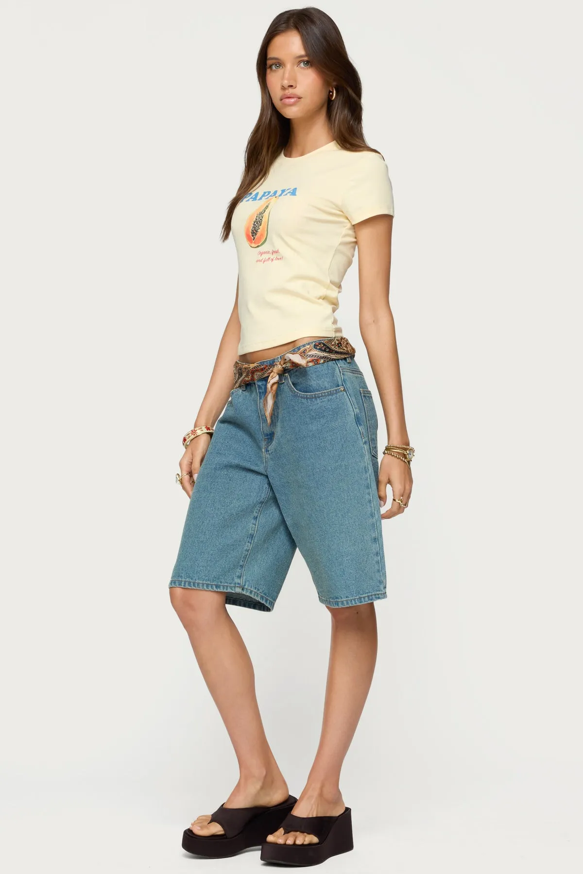 Papaya T Shirt sold by Edikted product image thumbnail 4