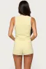 Leila Scalloped Knit Tank Top sold by Edikted