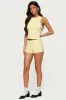 Leila Scalloped Knit Tank Top sold by Edikted