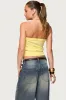 Philipa Strapless Knit Top sold by Edikted
