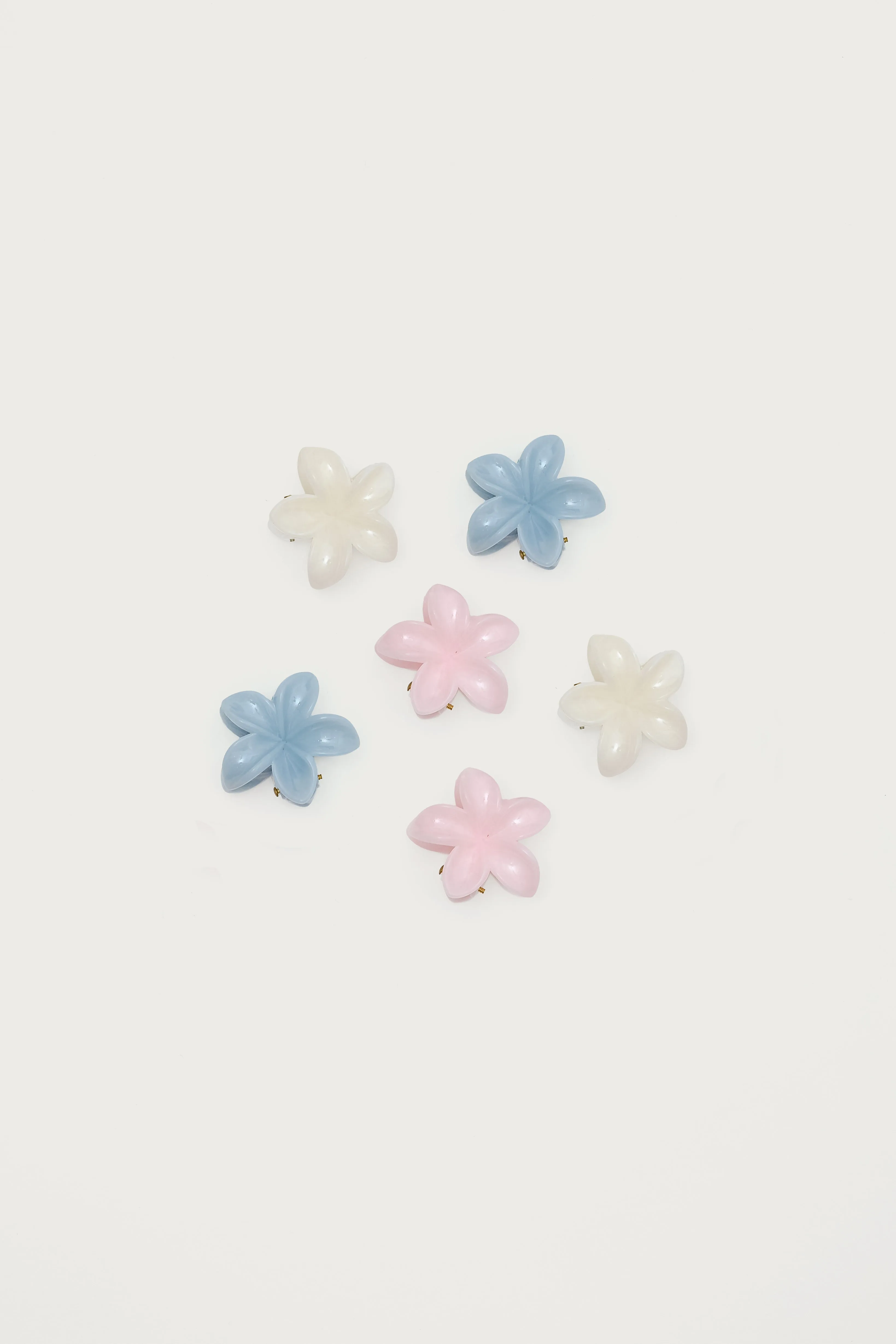 Mini Flower Hair Clip Pack sold by Edikted