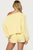 Kordelia Off Shoulder Sweatshirt sold by Edikted