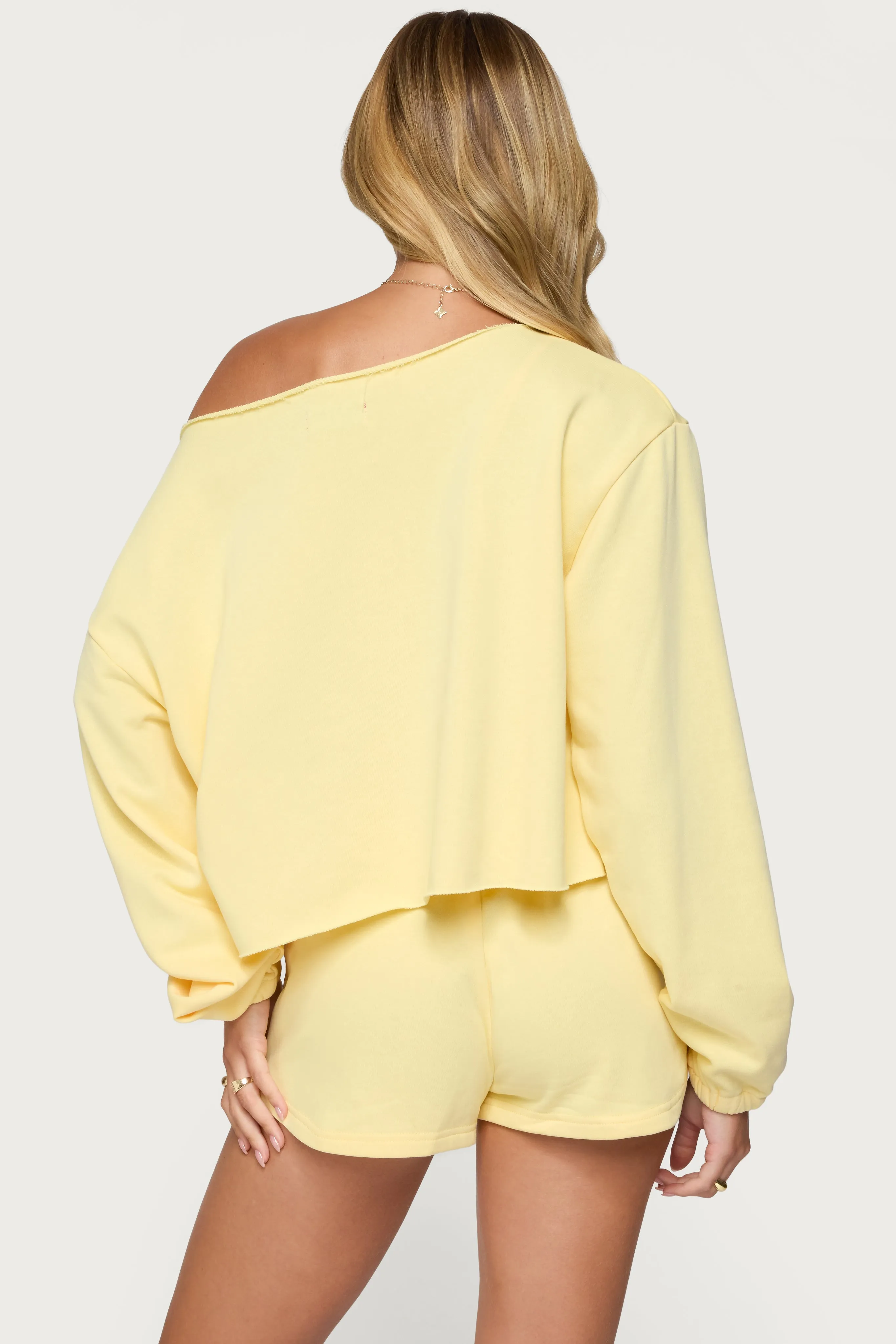 Kordelia Off Shoulder Sweatshirt sold by Edikted product image thumbnail 5