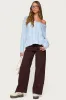 Inga Oversized Cable Knit Sweater sold by Edikted