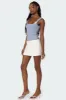 Lola Ribbed Tank Top sold by Edikted