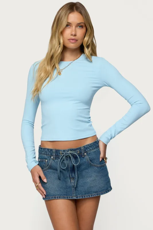 Tay Long Sleeve Top sold by Edikted