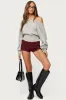 Ravenna Off Shoulder Sweater sold by Edikted