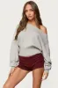 Ravenna Off Shoulder Sweater sold by Edikted