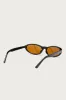 Alejandra Oval Sunglasses sold by Edikted