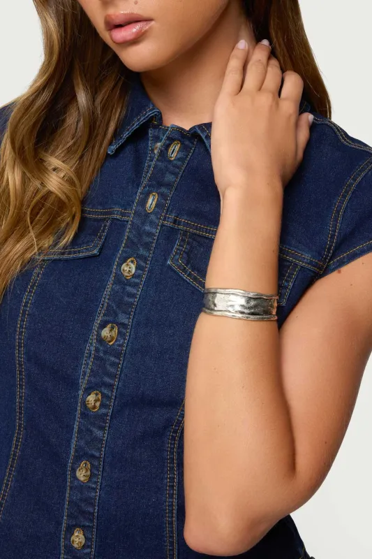 Vintage Look Arm Cuff sold by Edikted