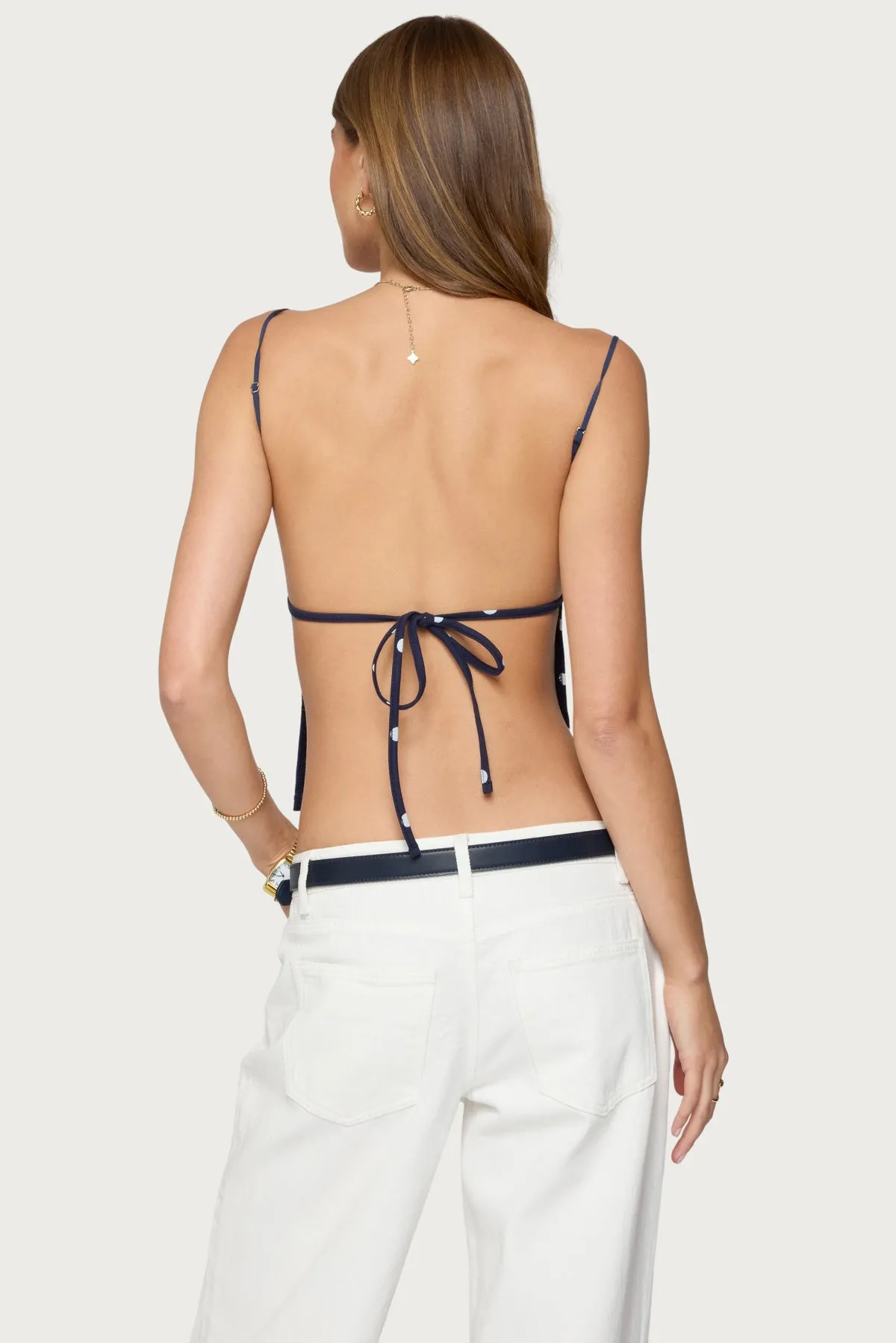Jinx Open Back Top sold by Edikted product image thumbnail 4