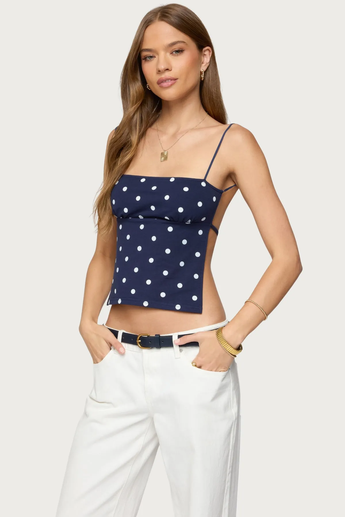 Jinx Open Back Top sold by Edikted product image thumbnail 3