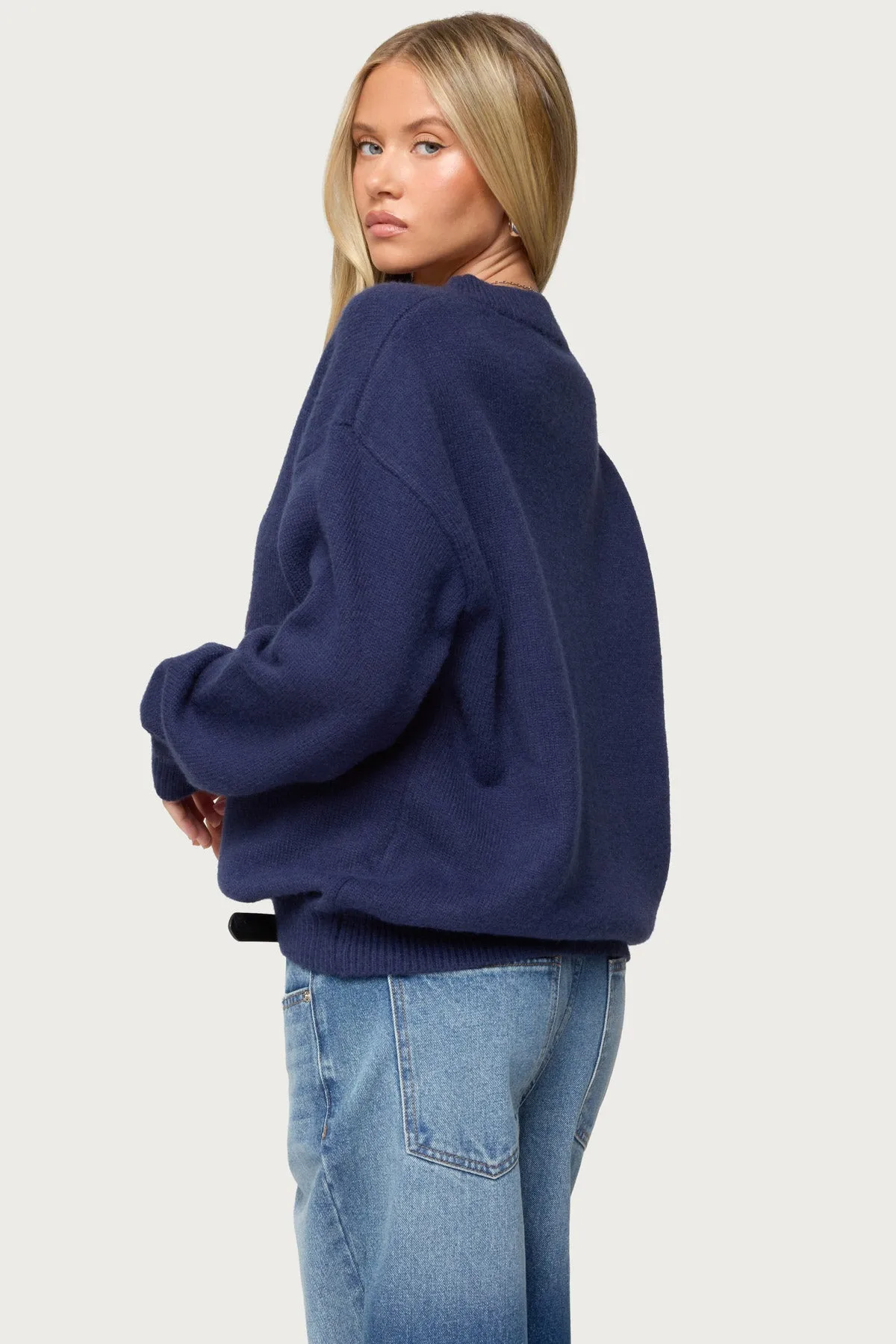 Don't Be Shellfish Knit Sweater sold by Edikted product image thumbnail 5