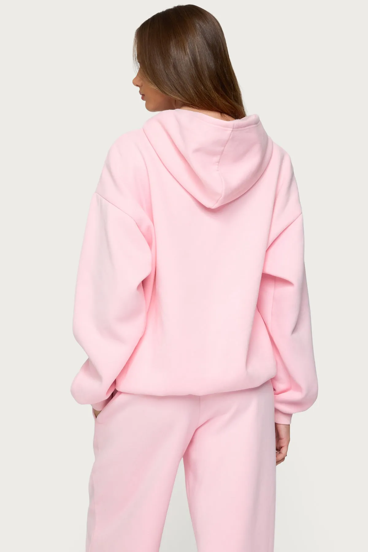 Lucky 8 Oversized Hoodie sold by Edikted product image thumbnail 5