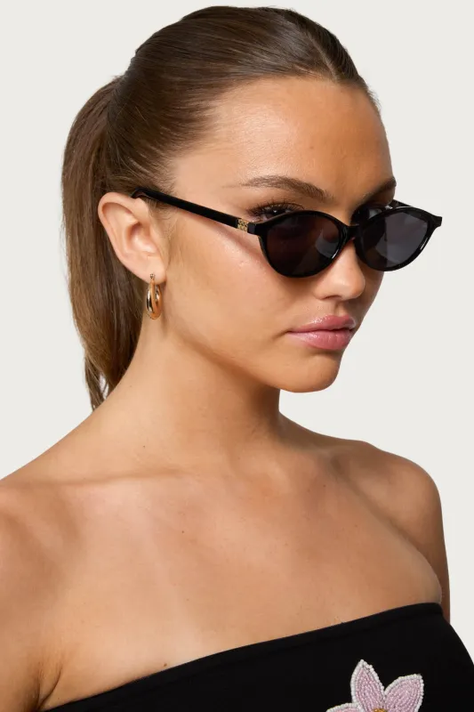 Lilietta Round Sunglasses sold by Edikted