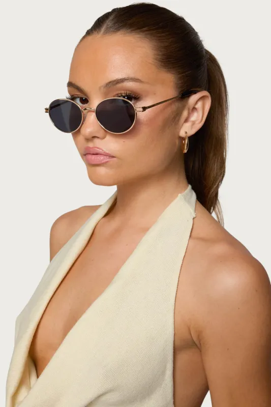 Klaire Round Sunglasses sold by Edikted