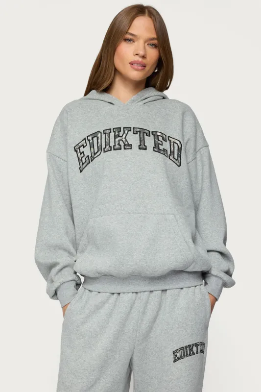 Camo Crush Edikted Oversized Hoodie sold by Edikted