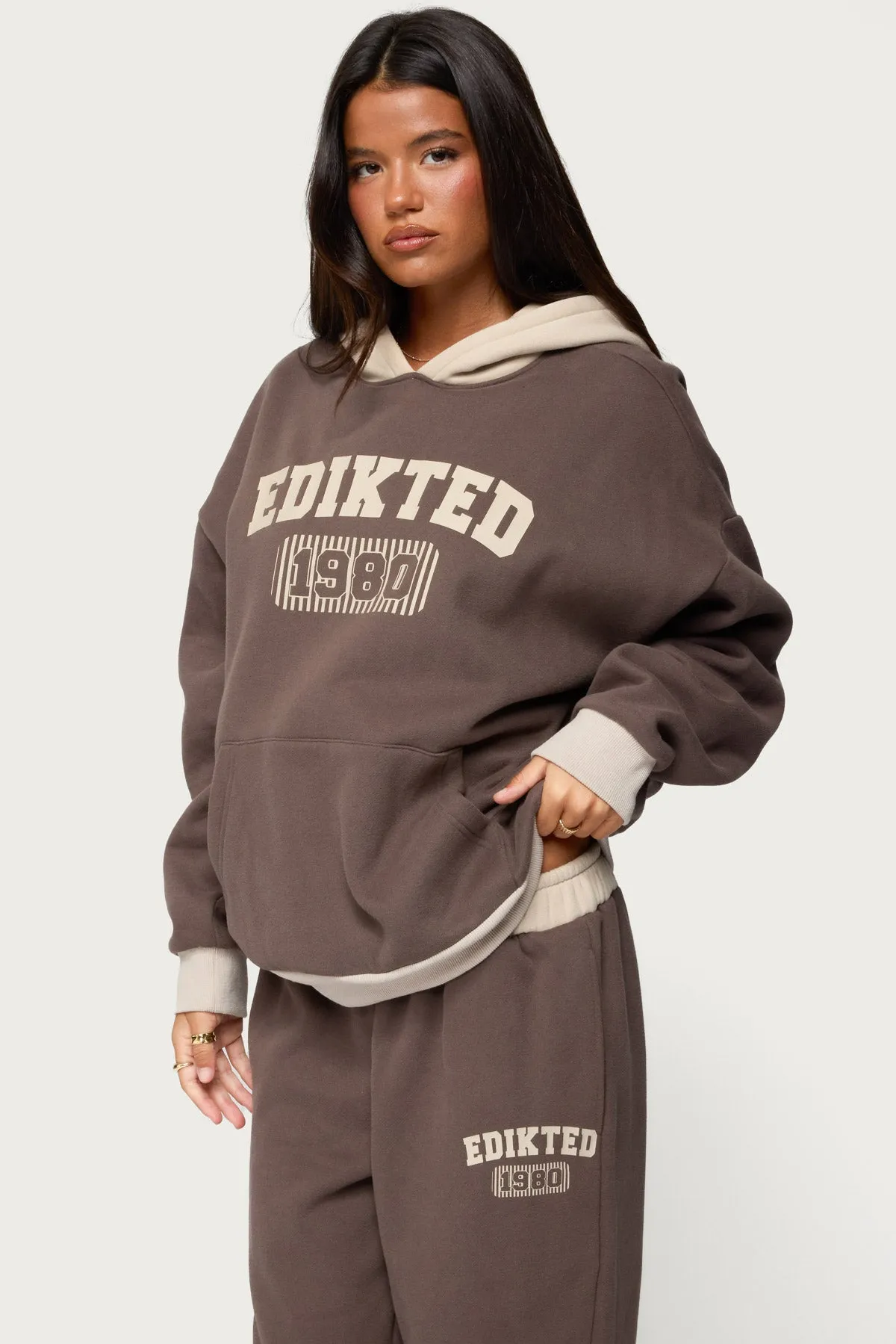 Edikted 1980 Oversized Hoodie sold by Edikted product image thumbnail 3
