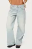 Petite Ace Relaxed Jeans sold by Edikted