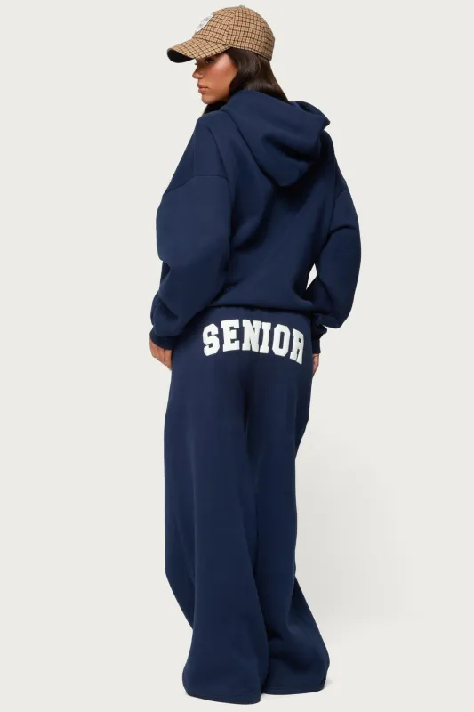 Senior Girl Straight Leg Sweatpants sold by Edikted