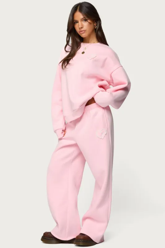 Love Edikted Wide Leg Sweatpants sold by Edikted