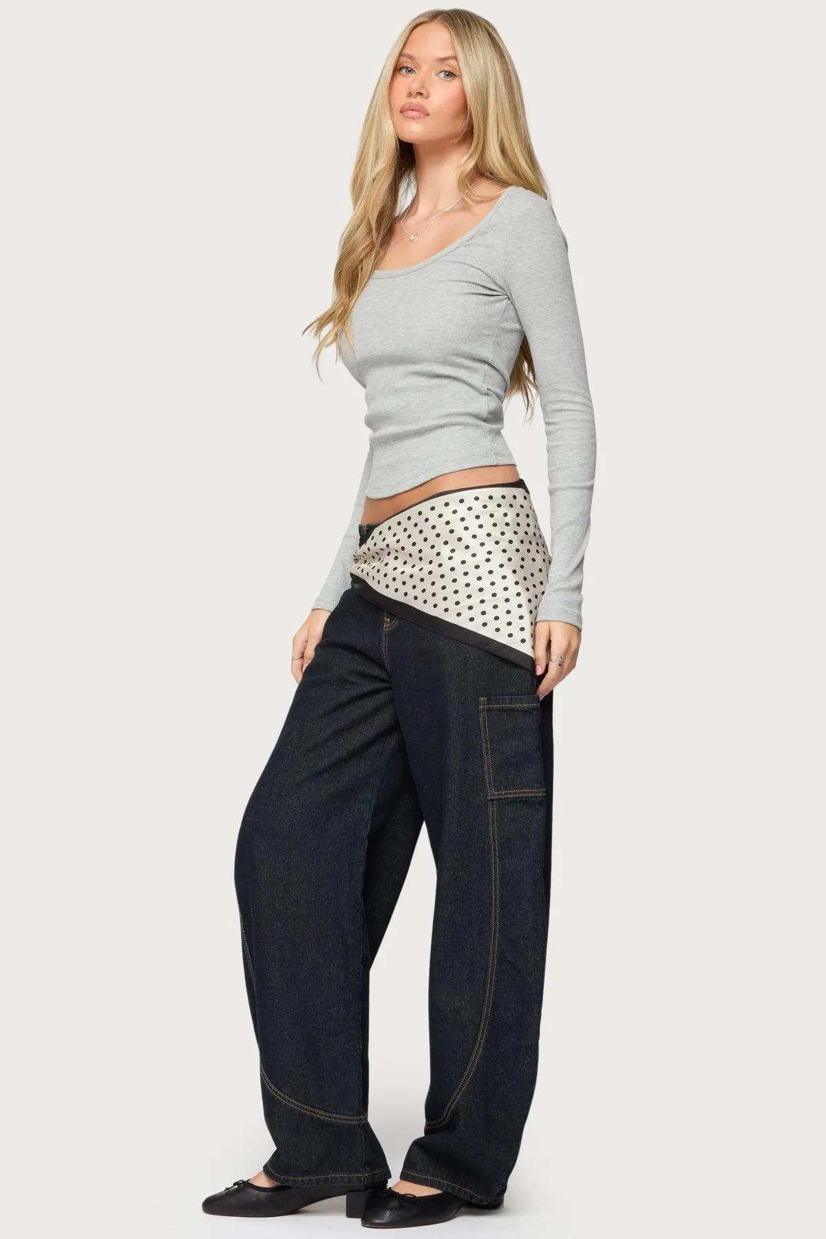 Makenna Scoop Neck Top sold by Edikted product image thumbnail 4