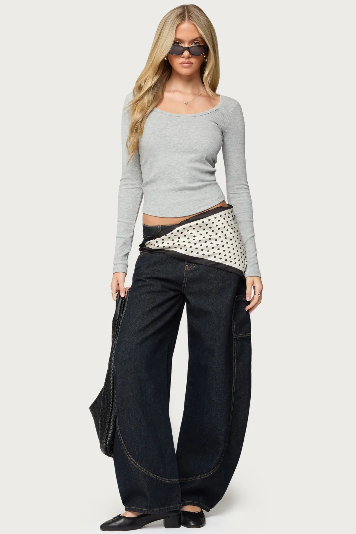 Makenna Scoop Neck Top sold by Edikted product image thumbnail 3