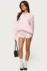 Lorie Oversized Knit Polo Sweater sold by Edikted